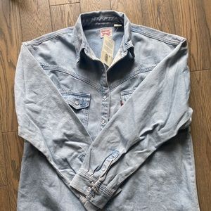 Levi’s Button Up Denim Shirt